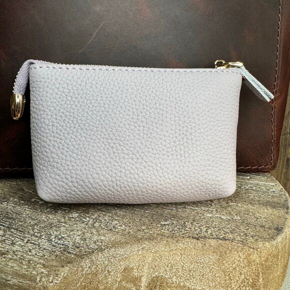 Flower Coin Purse Wallet Genuine Leather Wallet NEW FAST SHIP - Picture 3 of 4